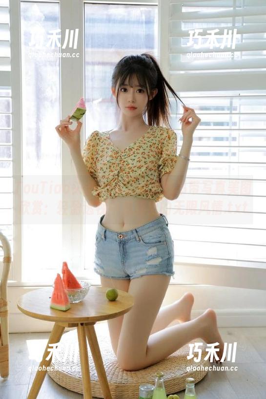 TouTiao头条女神 - 曲佑熙吊带写真美图欣赏：轻盈透视中流露出的无限风情.txt