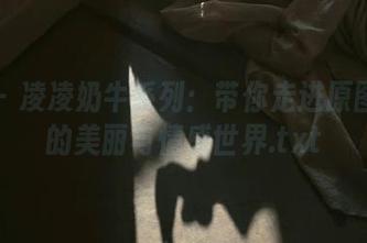 丽柜 – 凌凌奶牛系列:带你走进原图背后的美丽与情感世界.txt